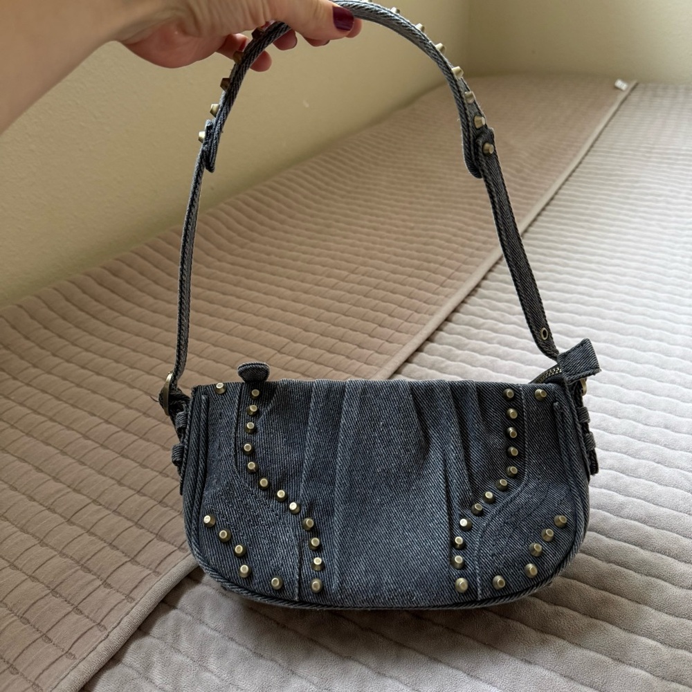 ASOS Studded Denim Mini Bag